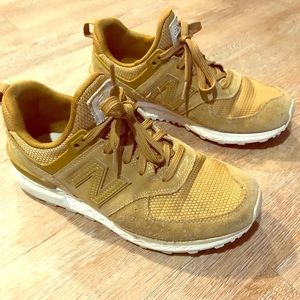 New Balance Suede 574 Classic Tan